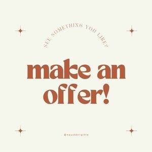 See something you like? Make an offer!